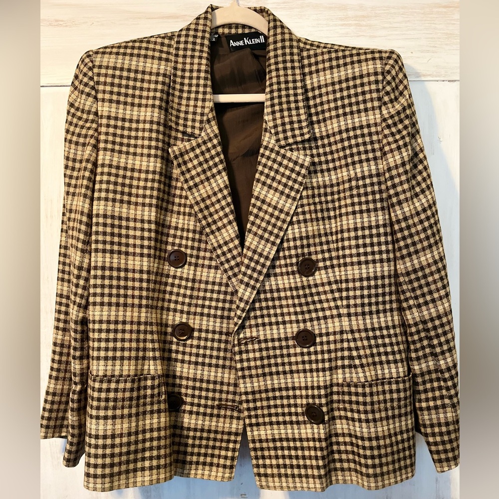 Anne Klein Linen Blazer